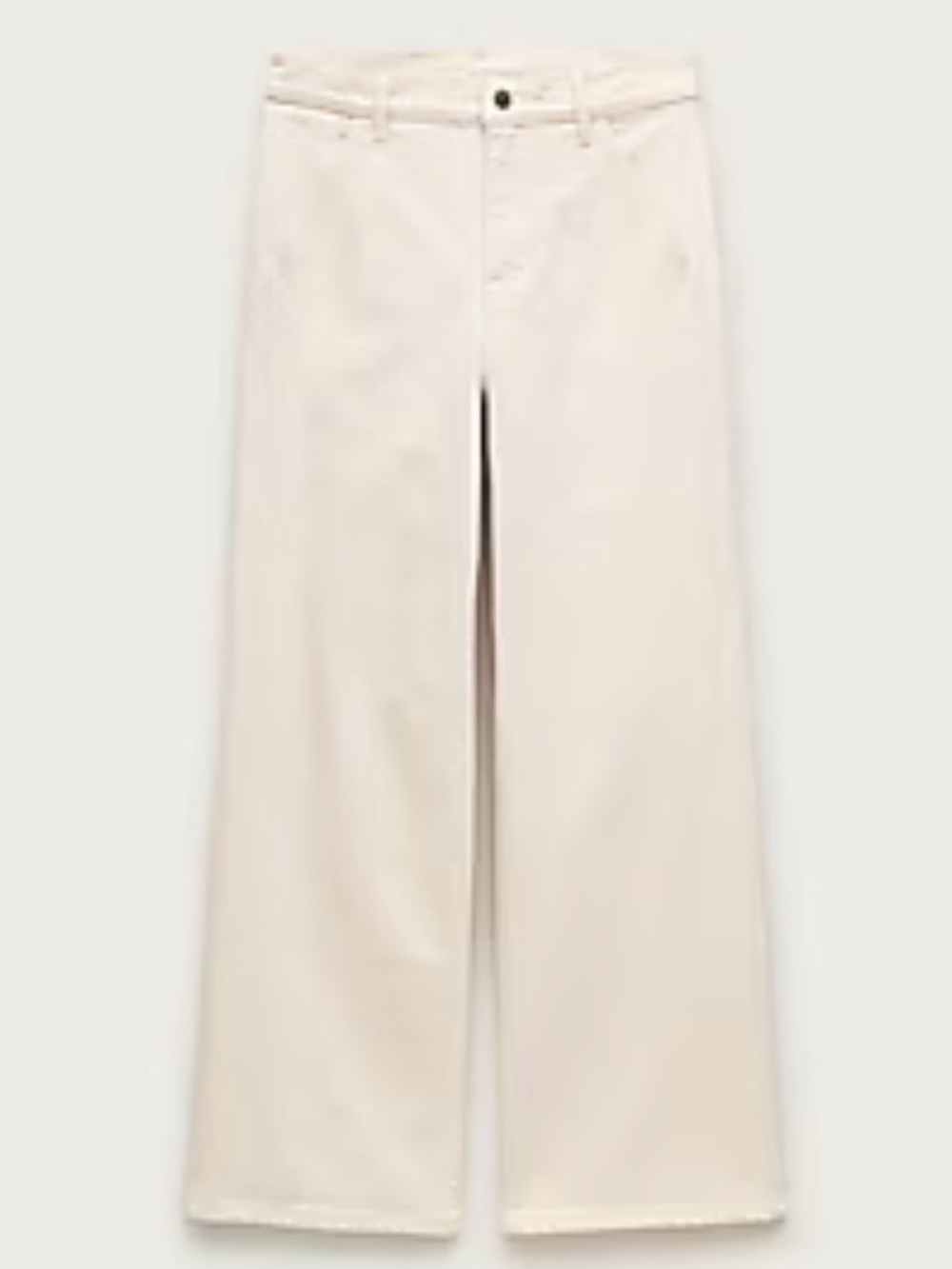 J.Crew Cream Slim Wide Jean Size 27